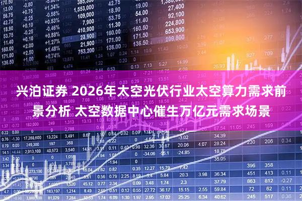 兴泊证券 2026年太空光伏行业太空算力需求前景分析 太空数据中心催生万亿元需求场景